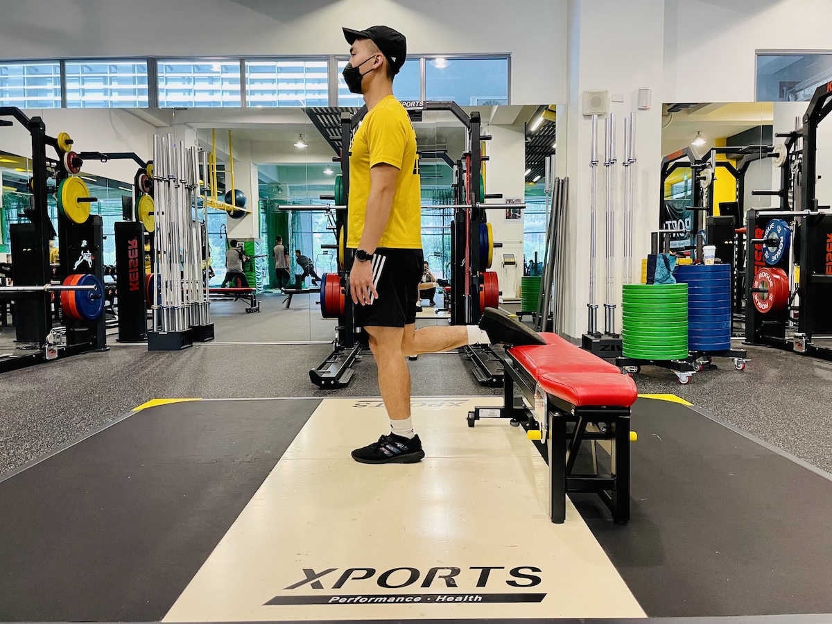 分腿深蹲-新手跑者-鍛鍊