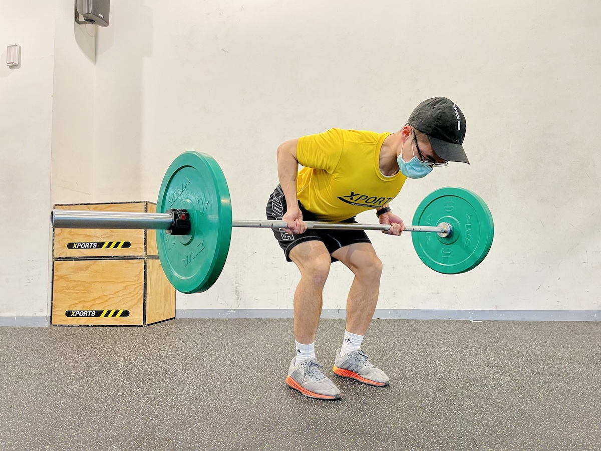 划船訓練-槓鈴划船-XPORTS