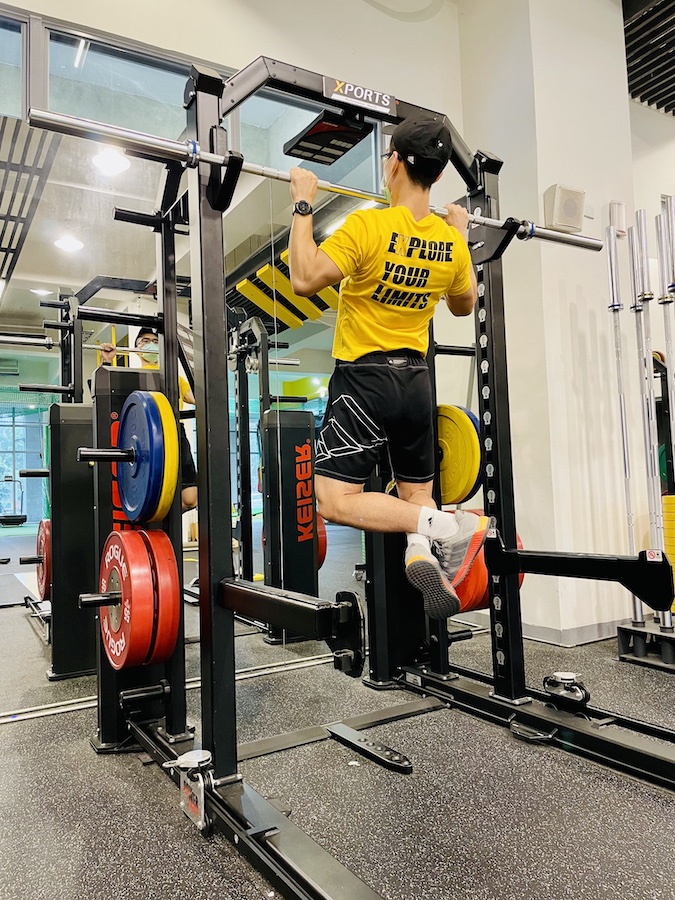 划船訓練-引體向上-XPORTS