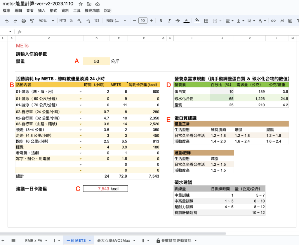 METS-代謝當量-能量消耗計算-v2