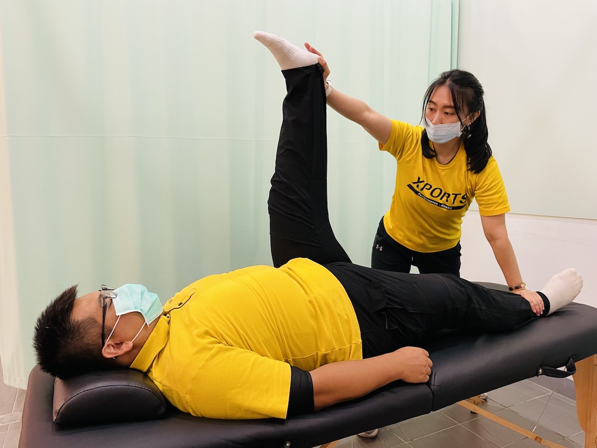 雙人防護伸展操-軀幹伸展-近端