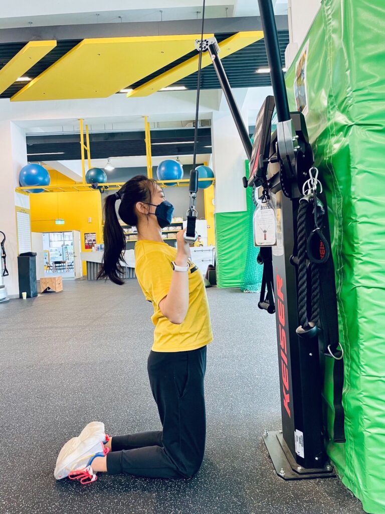 上半身瞬間爆發力-滑輪下拉-6-2