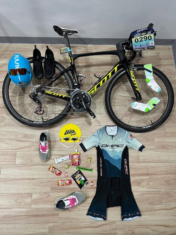 2022富邦金控 LAVA TRI 大鵬灣鐵人賽-裝備