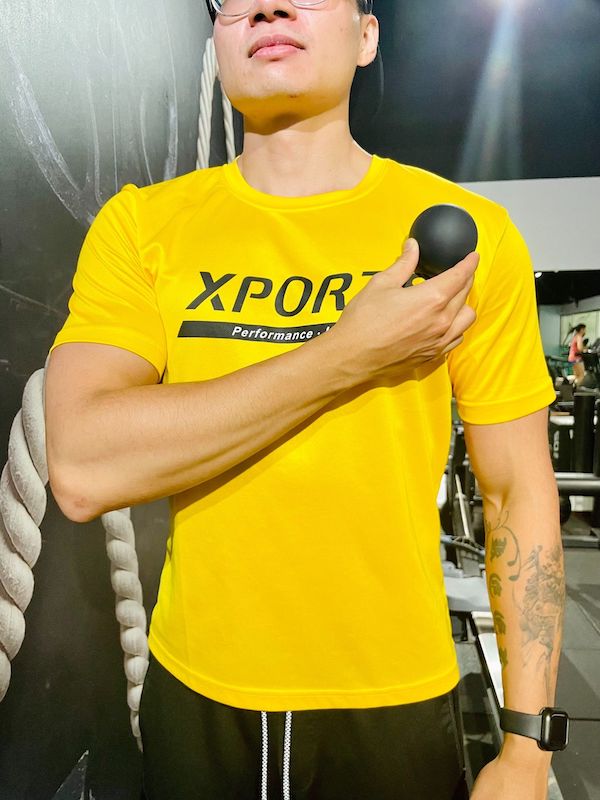 聖誕老人-筋膜放鬆術-長途駕駛-按摩球-2-1