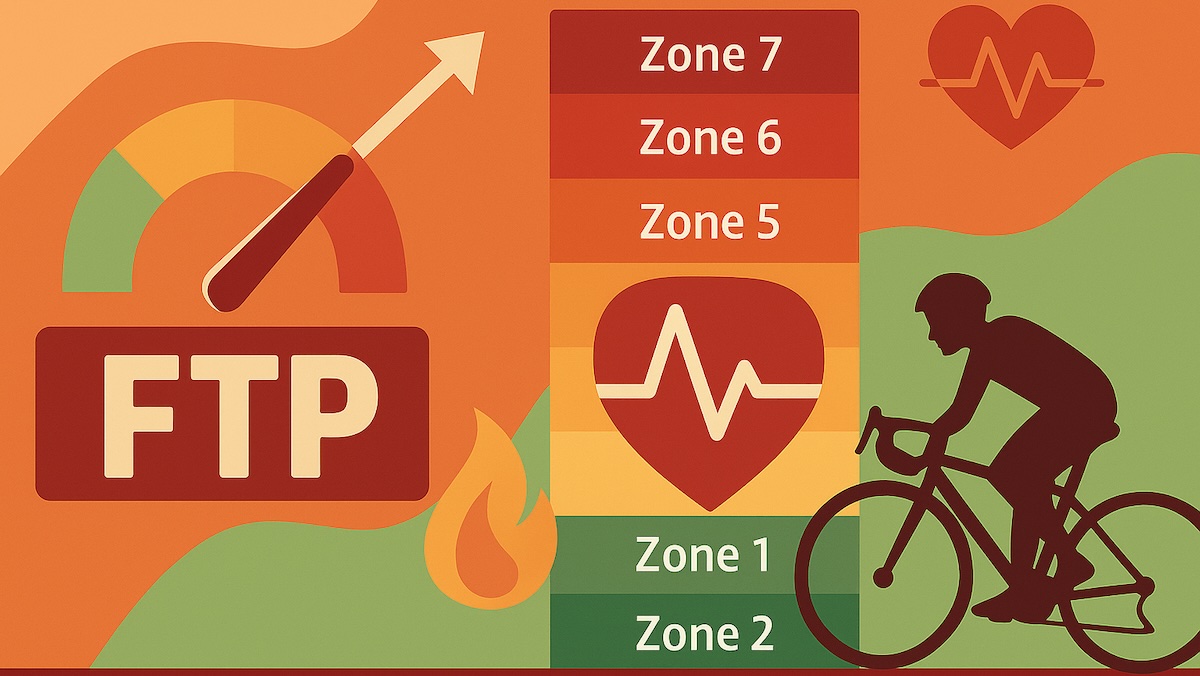 功能性閾值功率/FTP 訓練強度分區工具（支援 Zone 1～7 計算）